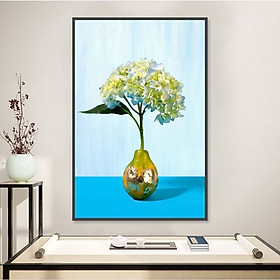 Mua Tranh Canvas Hoa Cẩm Tú Cầu- Tranh Treo Tường Trang Trí