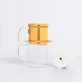 Mua Bộ combo pha phin truyền thống inox 304 CAFE DE KONA