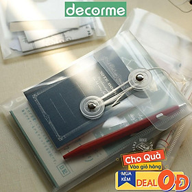 Mua Túi nhựa trong lưu trữ khóa KB  phụ kiện văn phòng phẩm  DECORME