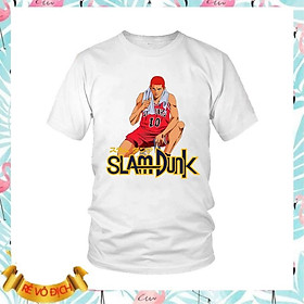 XẢ HÀNG Áo thun nữ in hình Slam Dunk Anime Mẫu 6 (Đủ màu)