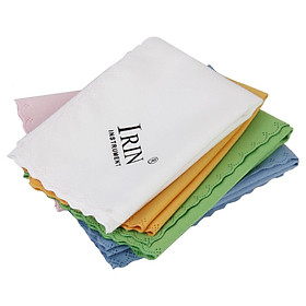 5x Cleaning Cloth for Guitar Piano Musical Instruments Polishing Mixed Color