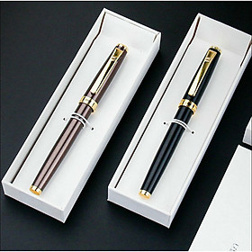 Bút Ký Mực Gel Xanh Ngòi 0.7mm Thân Kim Loại Deli - Phù Hợp Học Sinh Văn Phòng Bút Tặng Thầy Cô Giáo - CQ086