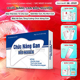 Thực phẩm bảo vệ sức khỏe Viên uống Chức năng gan Bảo Nguyên