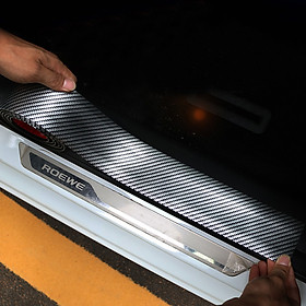 Cuộn Decal Cao Su Vân Carbon Dán Trang Trí, Chống Xước Cho Xe Ô Tô