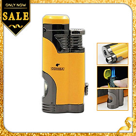 Mua Vỏ Hột Quẹt Bật Lửa Khò 2 Tia  COB-359 Thiết Kế Đẹp Độc Lạ Lửa Khò Mạnh Mẽ - Dùng Gas Đá Cao Cấp