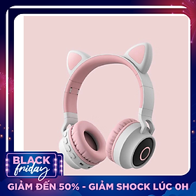 Tai nghe Bluetooth tai mèo, không dây chụp tai - ADG028C