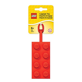LEGO LICENSED 52002 Thẻ Tên LEGO - Viên Gạch 2x4 Đỏ