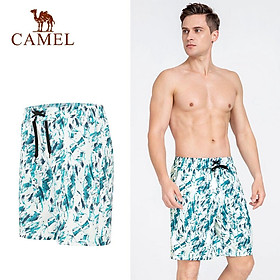 Quần bơi CAMEL phong cách thời trang đi biển năng động cho nam  - Z637, in mực,L