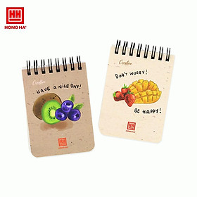 Sổ Lò Xo Hồng Hà 200 Trang A7 Creative (4124)