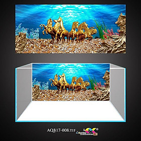 Tranh 3D Koifish - Aqb17--008, tranh mã đáo thành công, ấn tượng, độc đáo, nhiều kích thước