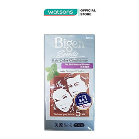 Kem Nhuộm Tóc Phủ Bạc Bigen Speedy Hair Color Conditioner 40g+40g