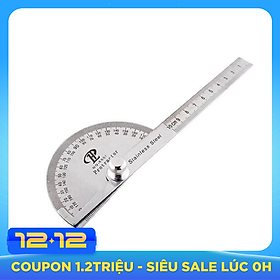 Thước đo góc 0-180 độ có thể điều chỉnh - 10cm