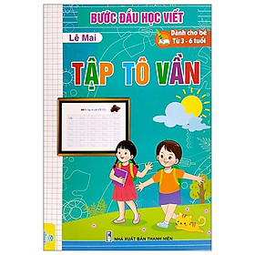 Bước đầu học viết tập tô vần