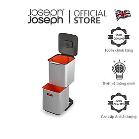 Mua Thùng rác 2 ngăn cao cấp Joseph Joseph 001044 - Totem Compact 40L Waste & Recycling Bin