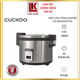 Mua Nồi cơm điện công nghiệp 6 3L Cuckoo CR-3555 - Hàng chính hãng  Bảo hành 24 tháng