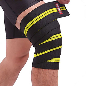 Băng cuốn bảo vệ gối tập gym, chơi thể thao Aolikes AL7164 200cm (1 chiếc)