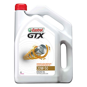 Nhớt Xe Castrol GTX Sae 20W50 4L