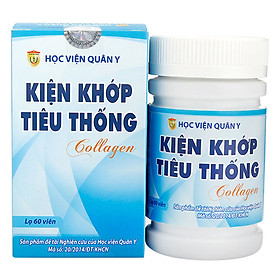 Thực Phẩm Bảo Vệ Sức Khỏe Kiện Khớp Tiêu Thống Collagen Học Viện Quân Y (Hộp 60 Viên)