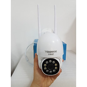 Camera IP Wifi Ngoài trời Yoosee PTZ 2 Râu FullHD 1080P 6 LED trợ sáng, 4 LED hồng ngoại, đàm thoại 2 chiều, hỗ trợ xoay 350 độ - hàng chính hãng