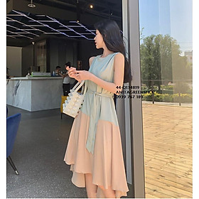 Q134819 ĐẦM MULLET PHỐI MÀU