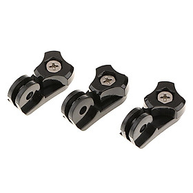 3Pack Universal Conversion Adapter (1/4 Inch 20) Mini Tripod Screw Mount Fixing for GoPro Hero Accessories to for Sony Olympus and Other Action Cameras