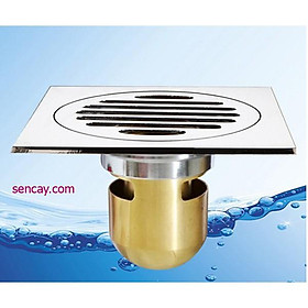 Mua Phễu Thoát Sàn Chống Mùi Hôi+ Lọc Rác Đồng Thau Cao Cấp 12x12cm
