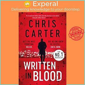 Sách - Written in Blood : The Sunday Times Number One Bestseller by Chris Carter (UK edition, paperback)