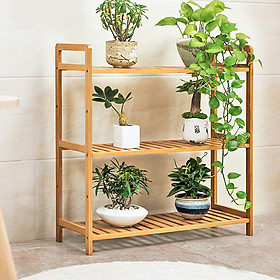 Kệ Gỗ Để Chậu Hoa Cây Cảnh Nhiều Tầng Phong Cách Bắc Âu