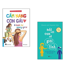 Hình ảnh Combo sách dành cho Cha Mẹ: Cẩm Nang Con Gái +Nói Với Con Về Giới Tính/Tặng Bookmark Happy Life 