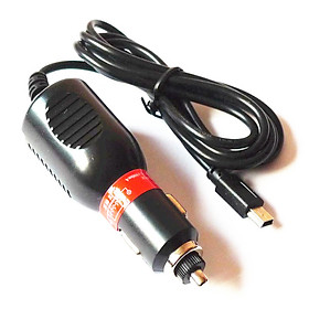 Mua Dây nguồn dùng cho camera hành trình cắm tẩu Mini USB ô tô PS204  Điện áp đầu vào: 12 ~ 24V  Đầu ra USB: DC 5V / 3.0A (Mini 5P 1P+5P-4P_FM)