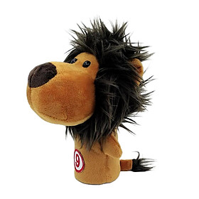 Novelty Plush  Iron Headcover Wedges Club Head Cover Lion