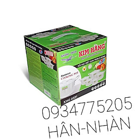 Nồi KIM HẰNG Bộ 5 xoong 16,18,20,22,24