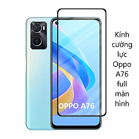 Kính Cường Lực Full Màn Hình Cho Các Dòng OPPO A - Siêu Mượt Chống Va Đập Trầy Xước
