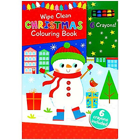 Wipe Clean Colouring Books - Snowman - NORTH PARADE PUBLISHING LTD