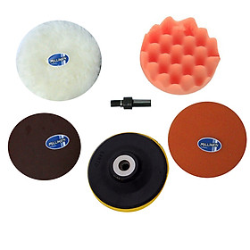 Mua Bộ 5 Đánh Bóng 100mm + kèm đầu chuyển Milliken Tampe NL-3030 (màu ngẫu nhiên)