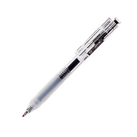 Bút Gel Deli Bấm Siêu Trơn Đen EG575-BK