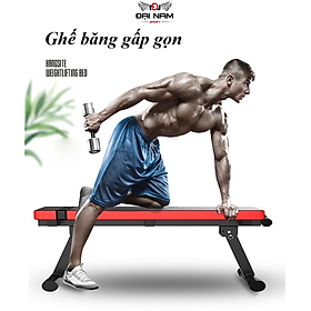 Ghế Băng Tập Tạ,Ghế Vớt Tạ Gấp Gọn AC-5001 Chịu Tải 200kg Chính Hãng Đại Nam Sport