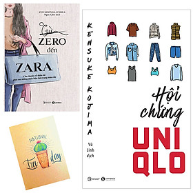Combo Hội Chứng Uniqlo và Từ Zero Đến Zara ( Tặng kèm Sổ Tay Xương Rồng)