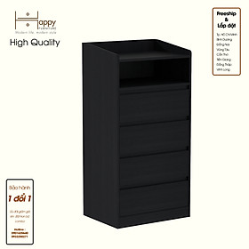 Mua HAPPY FURNITURE   Tủ lưu trữ 4 ngăn kéo - KATE   THK_324   60cm x 45cm x 121cm DxRxC