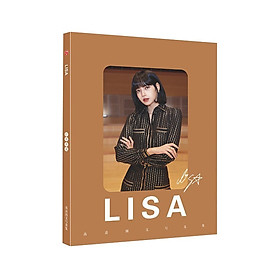 Album ảnh photobook LISA mẫu mới bìa nâu