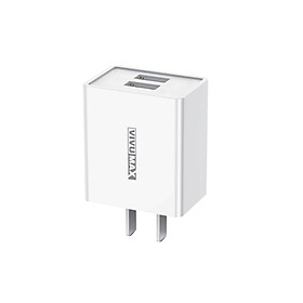 Củ sạc nhanh 2 cổng USB Vivumax CH32WH  5V/2.4A - Hàng chính hãng, Bảo hành chính hãng