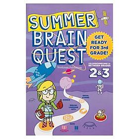 Ảnh bìa Sách summer brain quest grade 2 & 3 ( 7 - 8 tuổi )