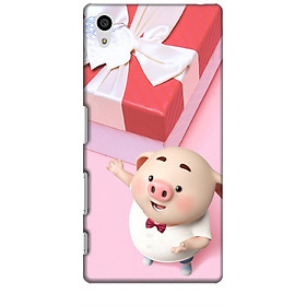 Ốp lưng dành cho điện thoại SONY Z5 Heo Con Đòi Quà