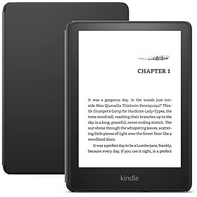Combo Máy đọc sách All New Kindle Paperwhite 5 (11th Gen) và Bao da FOR KIDS (Bản KIDS, Không Quảng Cáo) - Hàng nhập khẩu