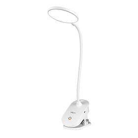USB Clip On   Desk Lamp Dimmable Bed LED Night   Lamp White