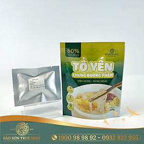 Yến Chưng Đường Phèn (Túi 120gr) - BẢO SƠN TRUE NEST