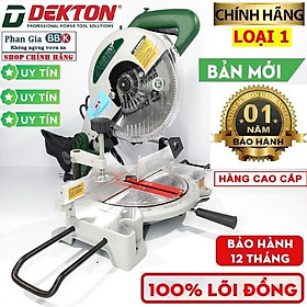 [chính hãƞg] Máy cắt nhôm trực tiếp DEKTON 1800W, Mô tơ 100% Dây đồng, Hàng cao cấp, Bảo hành 1 năm