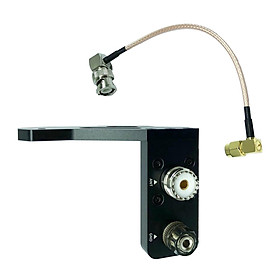 Adjustable Antenna Bracket with Screw, Quick-release Portable Design, Easy Installation