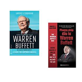 Hình ảnh Combo 2 cuốn sách: Những Bài Học Đầu Tư Từ Warren Buffett  + Phương Pháp Đầu Tư Từ Warren Buffett