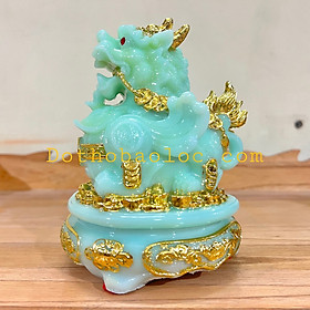 Tượng Tỳ Hưu phong thủy cao 16cm x ngang 12cm - 3 màu